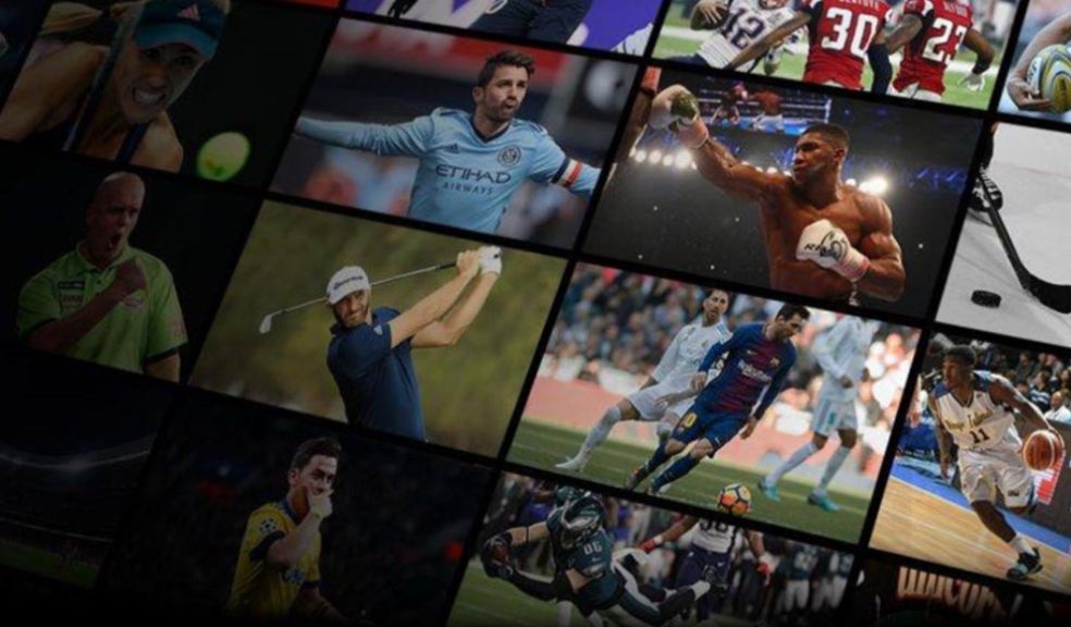 Live sport on online sky